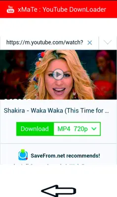 xMate  YouTube DownLoader android App screenshot 2